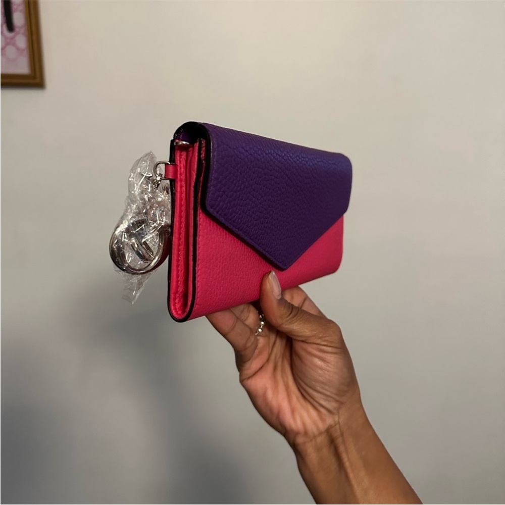 Dior Purple and Pink Women's Wallet - Picture 2 of 10